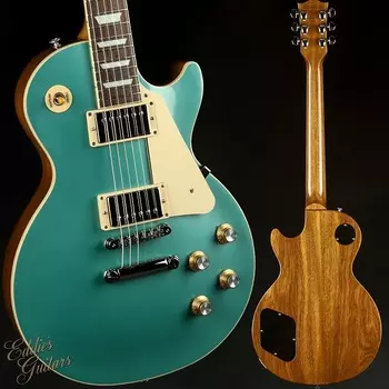 Электрогитара Gibson Les Paul Standard '60s Plain Top - Inverness Green