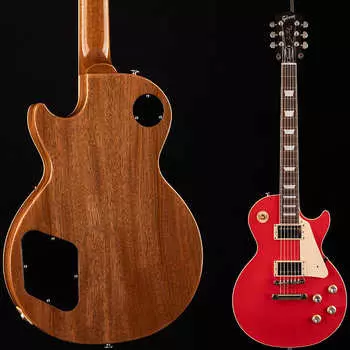 Электрогитара Gibson Les Paul Standard 60s Plain Top Cardinal Red 208