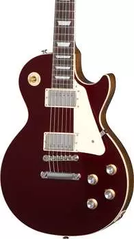 Электрогитара Gibson Les Paul Standard 60s Plain Top Sparkling Burgundy Top w/case