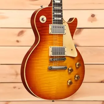 Электрогитара Gibson Limited 1959 Les Paul Standard Reissue Murphy Aged with Brazilian Rosewood - Tom's Tea - 94117 - PLEK'd