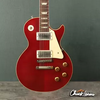 Электрогитара Gibson Murphy Lab 1958 Les Paul Standard - Ultra Light Aged Sweet Cherry Red - CHUCKSCLUSIVE - #82967