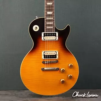 Электрогитара Gibson Murphy Lab 1959 Les Paul Standard Reissue - Ultra Light Aged Lemon Tobacco Fade - CHUCKSCLUSIVE - #922516 - Display Model