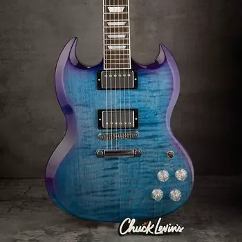 Электрогитара Gibson SG Modern Electric Guitar - Blueberry Fade - #231310458 - Display Model