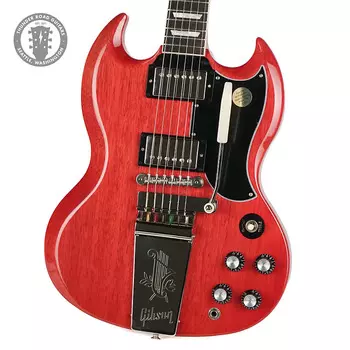 Электрогитара Gibson SG Standard '61 Maestro Vintage Cherry