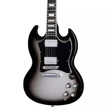 Электрогитара Gibson SG Standard Ebony ограниченной серии Silver Burst