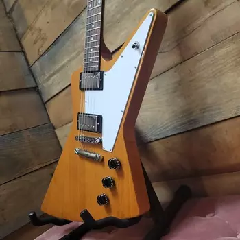 Электрогитара Gibson USA Explorer - Antique Natural w/ Hardshell Case