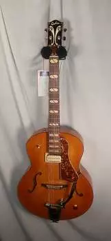 Электрогитара Godin 051502 5th Avenue Jumbo P-Rail Harvest Gold Bigsby archtop hollow body electric guitar new