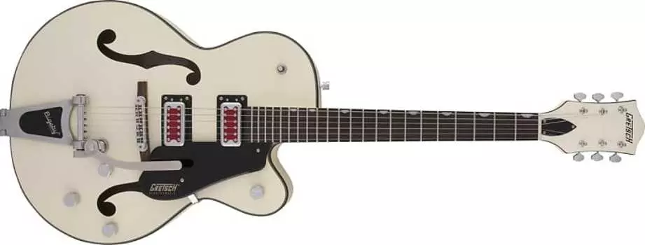 Электрогитара Gretsch 2506811505 G5410T Electromatic "Rat Rod" Hollow Body Single-Cut with Bigsby, Rosewood Fingerboard, Matte Vintage White