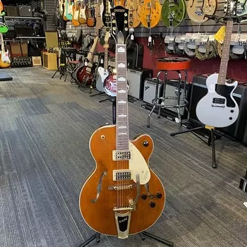 Электрогитара Gretsch G2410TG Streamline Hollow Body Single-Cut, Bigsby/Gold Hardware 2021 Single Barrel Stain