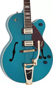 Электрогитара Gretsch G2410TG Streamliner Hollow Body Guitar w/ Bigsby. Laurel Fingerboard, Ocean Turquoise