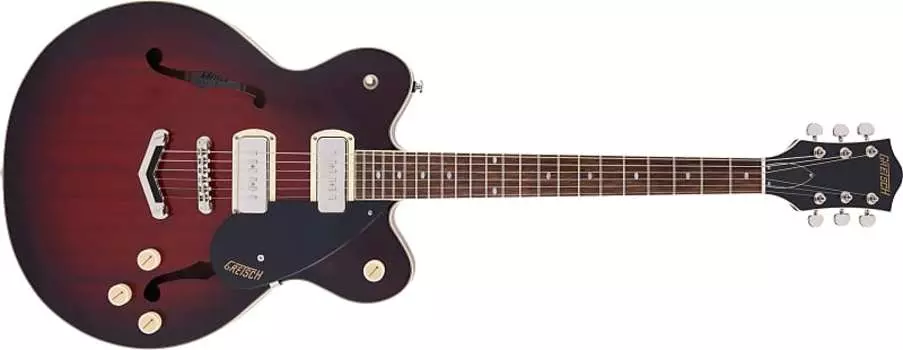 Электрогитара Gretsch G2622-P90 Streamliner Center Block DoubleCut P90 V-Stoptail Claret Burst