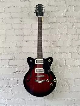 Электрогитара Gretsch G2655-P90 Streamliner Center Block Double Cutaway with V-Stoptail 2021 - Present - Claret Burst