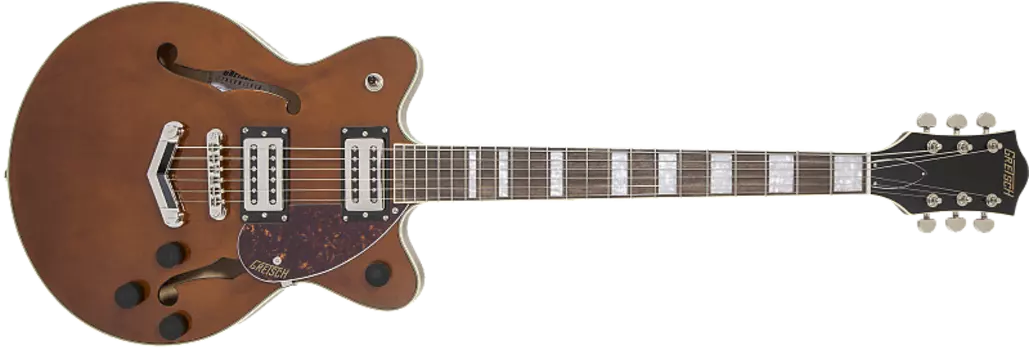 Электрогитара Gretsch G2655 Streamliner Center Block Jr. with Laurel Fretboard, V-Stoptail 2019 - 2021 Single Barrel Stain