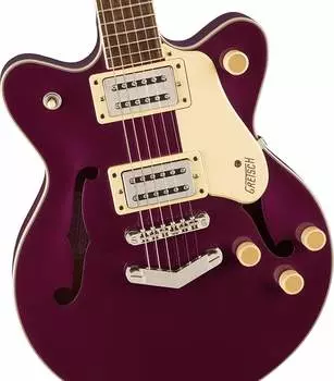 Электрогитара Gretsch - G2655 Streamliner - Semi-Hollow Electric Guitar w/ Center Block Jr. - Double-Cut w/ V. Stop Tail - Laurel Fingerboard - Burnt Orchid