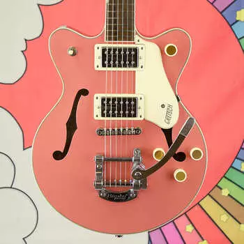 Электрогитара GRETSCH G2655T STREAMLINER CENTER BLOCK JR. DOUBLE-CUT WITH BIGSBYLaurel Fingerboard, Coral