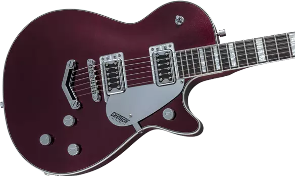 Электрогитара Gretsch G5220 Electromatic Jet BT Single-Cut with V-Stoptail, Black Walnut Fingerboard, Dark Cherry