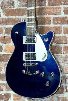 Электрогитара Gretsch G5220 Electromatic Jet BT with V-Stoptail Midnight Sapphire, Shop Small & Buy Indie !