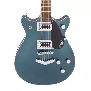 Электрогитара Gretsch G5222 Electromatic Double Jet BT V-Stoptail Jade Grey Metallic