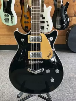Электрогитара Gretsch G5222 Electromatic Double Jet BT with V-Stoptail 2022 - Present - Black