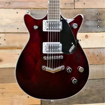 Электрогитара Gretsch G5222 Electromatic Double Jet BT V-Stoptail Walnut Stain
