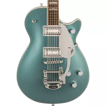 Электрогитара Gretsch G5230T-140 Electromatic Electric Guitar, 140th Double Platinum, Laurel, Two-Tone Stone Platinum/Pearl Platinum