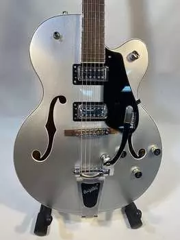 Электрогитара Gretsch G5420T Electromatic Classic Airline Silver Hollowbody Single-cut Electric Guitar with Bigsby