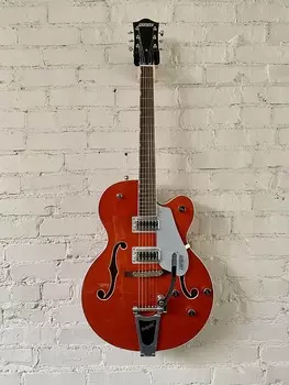 Электрогитара Gretsch G5420T Electromatic Hollow Body Single Cutaway with Bigsby 2017 - Present Orange Stain