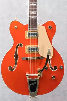 Электрогитара Gretsch G5422TG Electromatic Classic Hollow Body Double-Cut with Bigsby Orange Stain