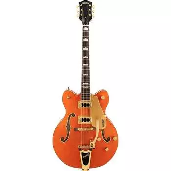 Электрогитара Gretsch G5422TG Electromatic Classic Hollow Body Double-Cut Bigsby Gold Hardware Electric Guitar, Orange Stain