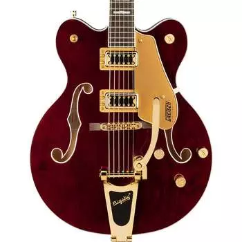 Электрогитара Gretsch G5422TG Electromatic Classic Hollow Body Double-Cut With Bigsby And Gold Hardware - Laurel Fingerboard, Walnut Stain
