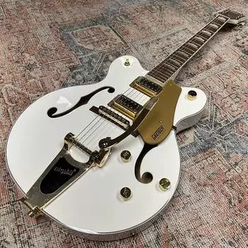 Электрогитара Gretsch G5422TG Electromatic Double Cutaway Hollow Body with Bigsby, Gold Hardware, Snow Crest White