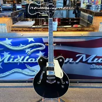 Электрогитара Gretsch G5622 Electromatic Center Block Double-Cut с/V-Stoptail - глянцевая отделка цвета черного золота