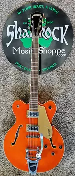 Электрогитара Gretsch G5622T Electromatic Center Block Double-Cut with Bigsby, Laurel Fingerboard, Orange Stain