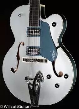 Электрогитара Gretsch G6118T-140 LTD 140th Double Platinum Anniversary Bigsby Two-Tone Pure Platinum/Stone Platinum