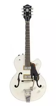 Электрогитара Gretsch G6118T - Players Edition Anniversary - Two-Tone Vintage White/Walnut Stain