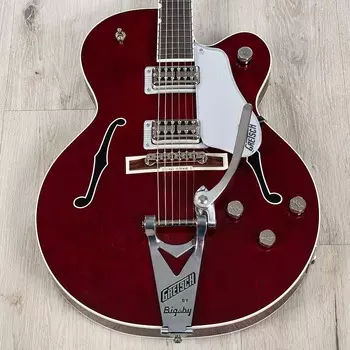 Электрогитара Gretsch G6119T-ET Players Edition Tennessee Rose Electrotone Hollow Body Guitar, Dark Cherry Stain