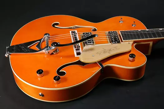 Электрогитара Gretsch G6120T-59 Vintage Select Edition '59 Chet Atkins Hollow Body with Bigsby Vintage Orange Stain Lacquer 2401353822 599