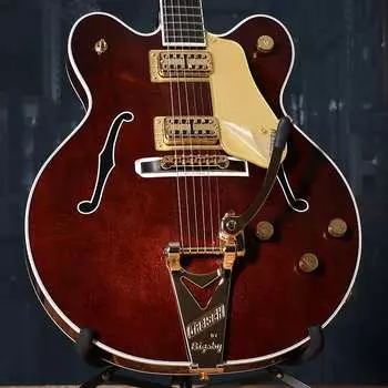 Электрогитара Gretsch G6122TG Players Edition Country Gentleman Hollowbody Guitar with Bigsby in Walnut Stain