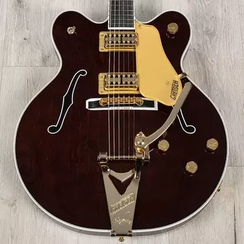 Электрогитара Gretsch G6122TG Players Edition Country Gentleman Hollowbody Guitar, Ebony Fingerboard, Walnut Stain