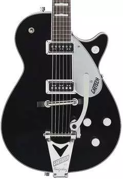 Электрогитара Gretsch G6128T-GH George Harrison Signature Duo Jet w/Bigsby RW Black w/case