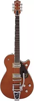 Электрогитара Gretsch G6128TPE Players Jet FT Electric Guitar with Case Round Up Orange