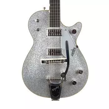 Электрогитара Gretsch G6129T-59 Vintage Select '59 Silver Jet with Bigsby - Silver Sparkle