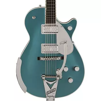 Электрогитара Gretsch G6134T-140 Limited Edition 140th Double Platinum Penguin Electric Guitar, Two-Tone Platinum/Pure Platinum