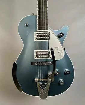 Электрогитара Gretsch G6134T-140 LTD 140th Double Platinum Penguin - Two-Tone Stone Platinum/Pure Platinum