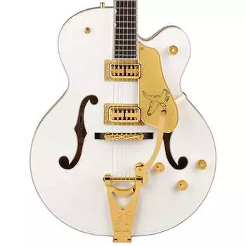Электрогитара Gretsch G6136TG Players Edition Falcon Hollow Body Guitar - White