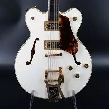 Электрогитара Gretsch G6609TG Players Edition Broadkaster Center Block Double-Cut - Vintage White - Ser. JT22083476