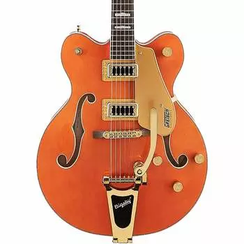 Электрогитара Gretsch Guitars G5422TG Electromatic Classic Hollowbody Double-Cut With Bigsby and Gold Hardware Electric Guitar Orange Stain