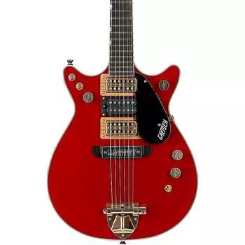 Электрогитара Gretsch Guitars G6131G-MY-RB Limited-Edition Malcolm Young Signature Jet Electric Guitar Vintage Firebird Red