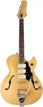Электрогитара Guild Semi-Hollow Starfire I Jet90 Electric Guitar with Tremolo, Satin Gold