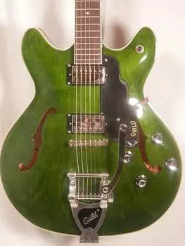 Электрогитара Guild Starfire I DC Double Cut Semi-Hollow w/ Guild Vibrato Tailpiece Emerald Green
